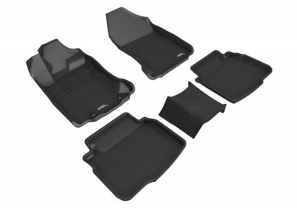 3D MAXpider 20 - 22 Legacy/Outback KAGU Floor Mat 1st & 2nd Row | Black | L1SB02801509 - JDMuscleFloor MatsaceL1SB02801509