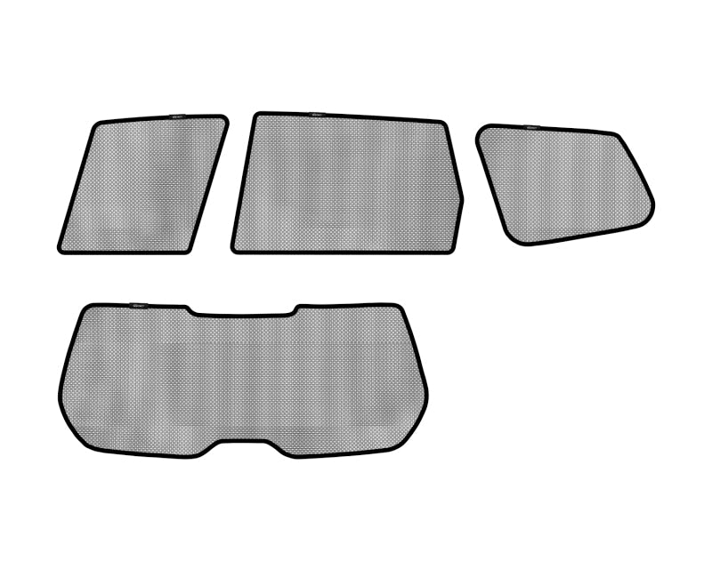 3D MAXpider 2009 - 2013 Forester Black Sun Shades - Complete Set | S1SB0030 - JDMuscleWindshield ShadesaceS1SB0030