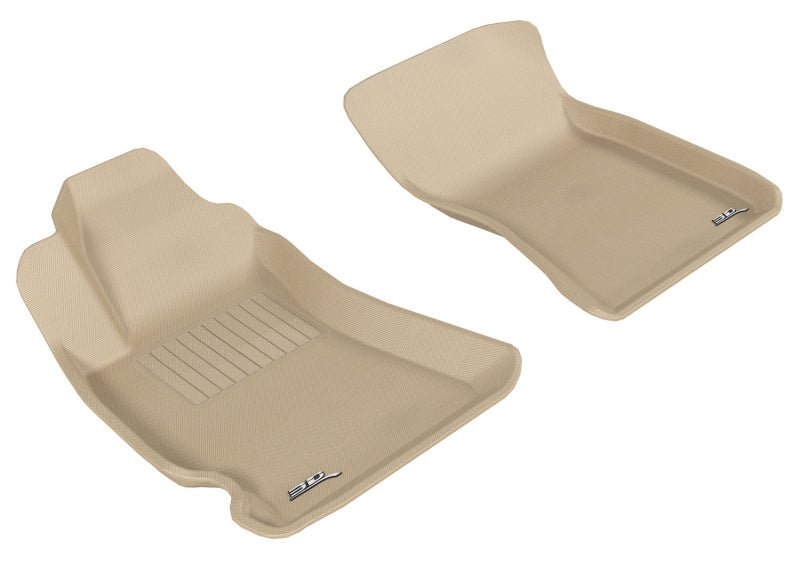 3D MAXpider 2009 - 2013 Forester Kagu 1st Row Floormat - Tan | L1SB00311502 - JDMuscleFloor MatsaceL1SB00311502
