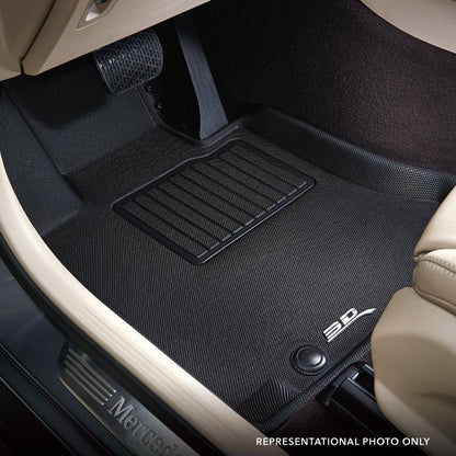 3D Maxpider [22 - 26 WRX] Kagu All Weather Floor Liner (Front & Rear) Black - JDMuscleFloor MatsaceL1SB03601509