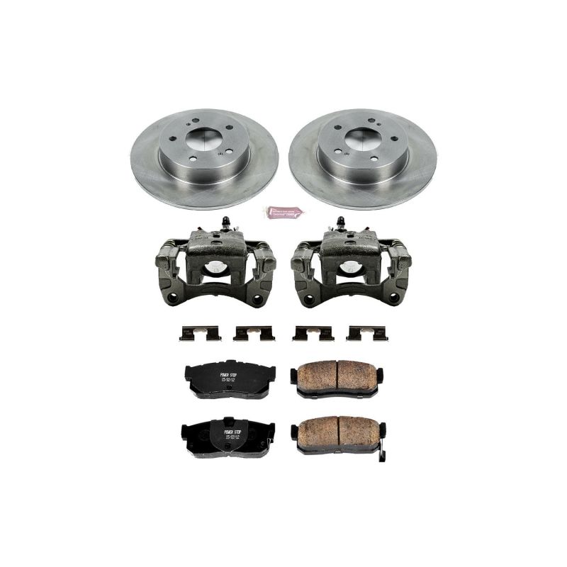 Power Stop  Rear Autospecialty Brake Kit w/ Calipers Infiniti I30 1996-2001 / Nissan Maxima 1995-2001 | KCOE1168