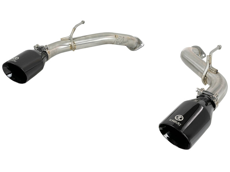 aFe Takeda 2.5in 304 SS Axle-Back Exhaust w/ Black Tips 16-20 Infiniti Q50 V6-3.0L | tt | 49-36130NM-B