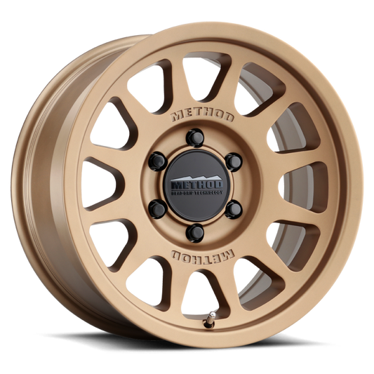 Method MR703 17x8.5 +35mm Offset 6x5.5 106.25mm CB Method Bronze Wheel | MR70378560935