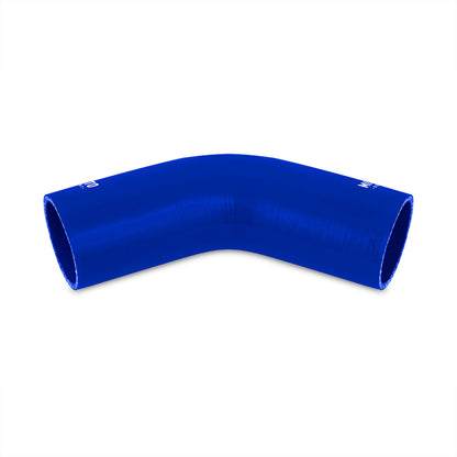 Mishimoto 4in 45 Degree Silicone Coupler Blue Universal | MMCP-4045BL