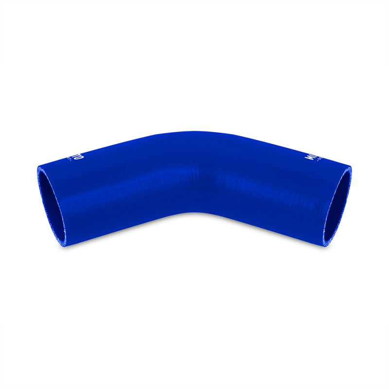 Mishimoto 2.25in 45 Degree Silicone Coupler Blue Universal | MMCP-22545BL