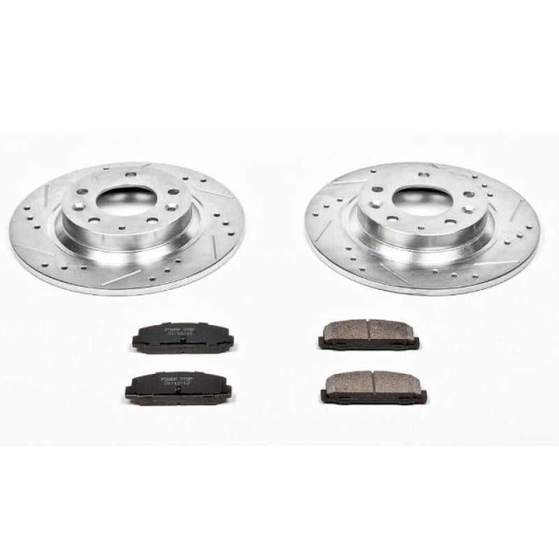 Power Stop Rear Z23 Evolution Sport Brake Kit Mazda 6 2003-2005 | K2452