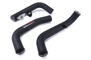 GrimmSpeed Front Mount Intercooler Pipe Kit Black Subaru STI 15-21 | GRM090232