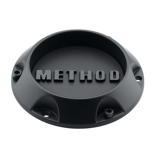 Method Cap 1717 - 138mm - Black - Screw On | CP-1717B138-B