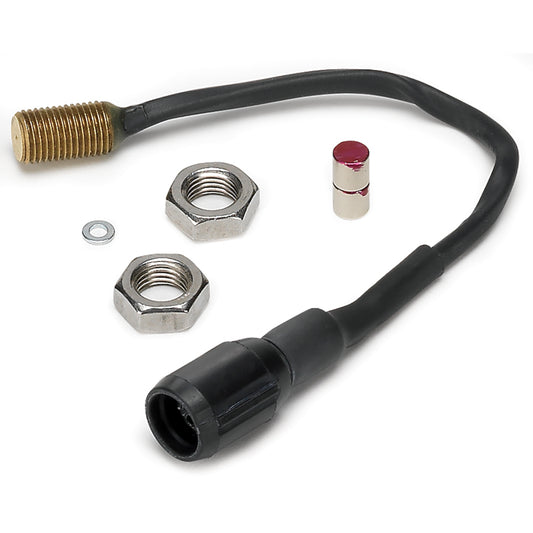 Autometer Magnetic RPM Sensor 3/8in -24 X 0.625 in. Includes 2 Magnets Universal | 269510