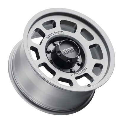 Method MR705 17x8.5 0mm Offset 8x170 130.81mm CB Titanium Wheel | MR70578587800