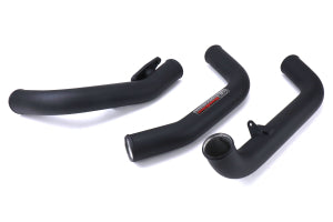 GrimmSpeed Front Mount Intercooler Pipe Kit Black Subaru STI 15-21 | GRM090232