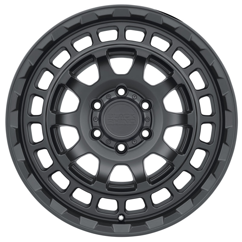 Black Rhino Chamber 17x8.5 5x114.3 ET-18 CB 71.6 Matte Black Wheel