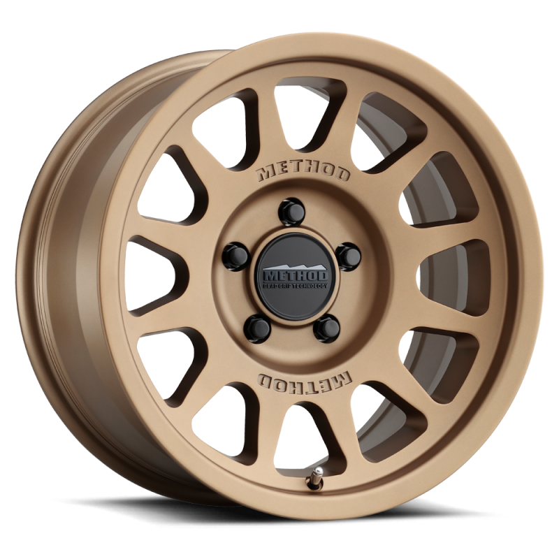 Method MR703 17x8.5 +35mm Offset 5x150 110.5mm CB Method Bronze Wheel | MR70378558935