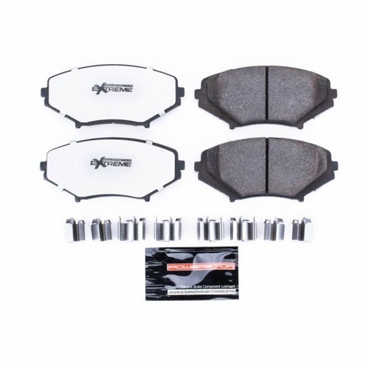 Power Stop Front Z26 Extreme Street Brake Pads w/Hardware Mazda RX-8 2004-2011 | Z26-1009