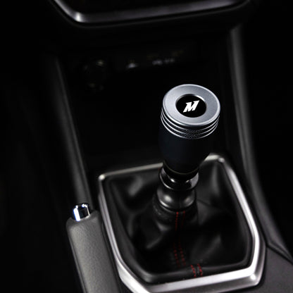 Mishimoto 22-24 WRX Shift Knob Gunmetal on Black | MMSK-WRX-22GMBK