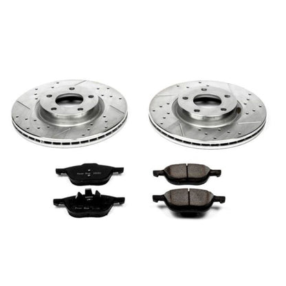 Power Stop Front Z23 Evolution Sport Brake Kit Mazda 3 2004-2013 / 5 2006-2015 | K125