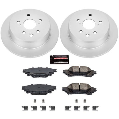 Power Stop Rear Z17 Evolution Geomet Coated Brake Kit Lexus IS250 2014-2015 | CRK6930