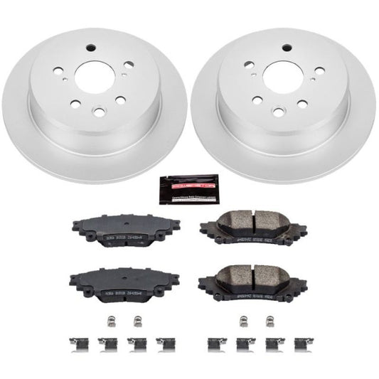 Power Stop Rear Z17 Evolution Geomet Coated Brake Kit Lexus IS250 2014-2015 | CRK6930