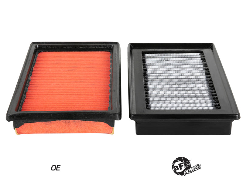 aFe Magnum FLOW Pro DRY S OE Replacement Filter Pair Infiniti Q50 V6 3.5L/3.7L 2014-2019 | 31-10273-MA