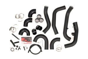 GrimmSpeed Front Mount Intercooler Pipe Kit Black Subaru STI 15-21 | GRM090232