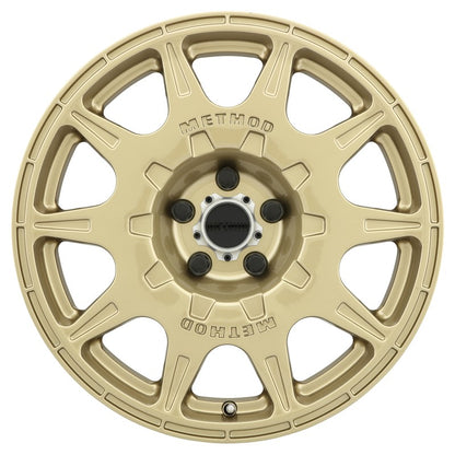 Method MR502 RALLY 17x8 +38mm Offset 5x4.5 67.1mm Gold | MR50278012138