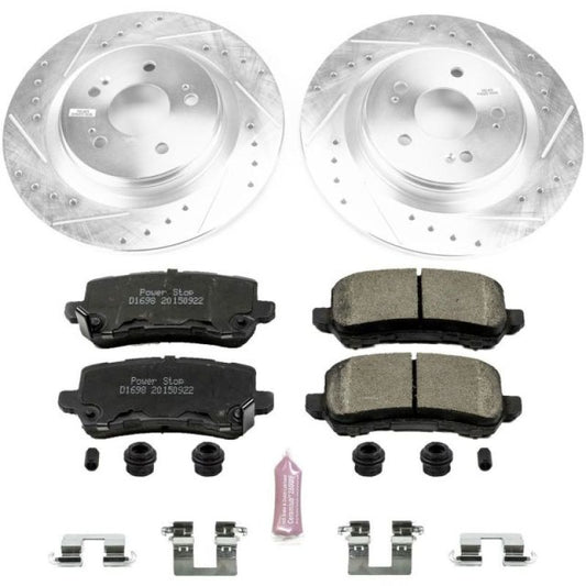 Power Stop Rear Z23 Evolution Sport Brake Kit Honda Odyssey 2018-2020 | K7903