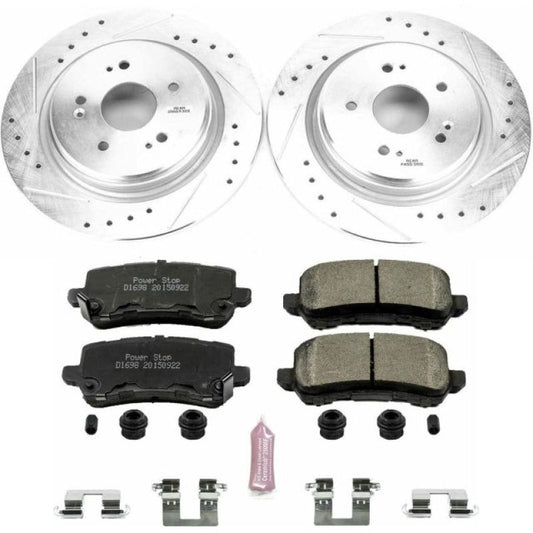 Power Stop Rear Z23 Evolution Sport Brake Kit Acura TLX 15-2019 | K7216