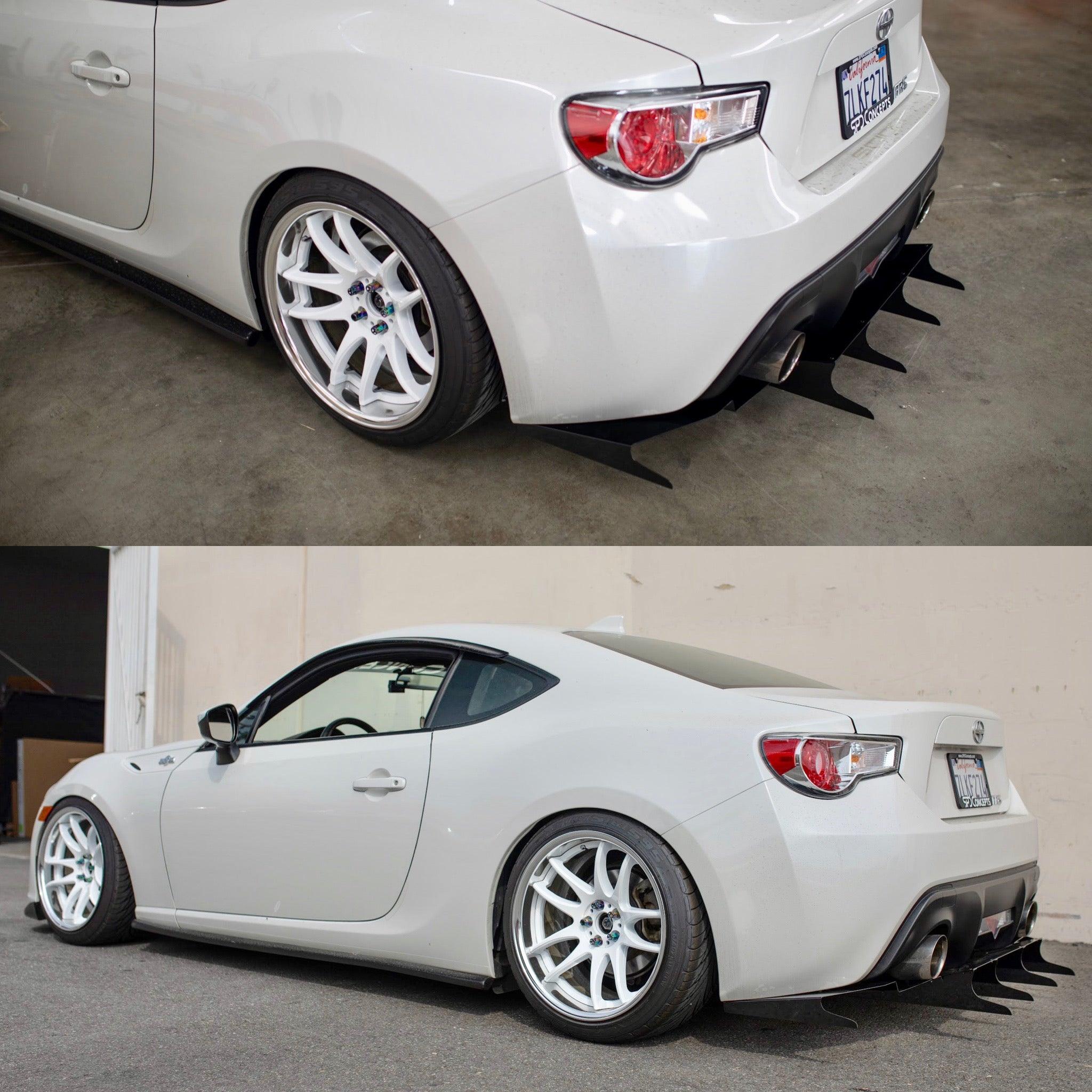 AeroFlowDynamics 13-18 BRZ/ FRS Rear Diffuser V5 – JDMuscle