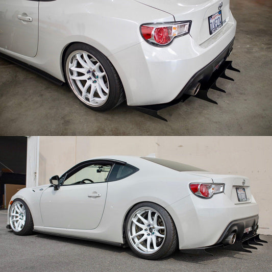 AeroFlowDynamics 13-18 BRZ/ FRS Rear Diffuser V5