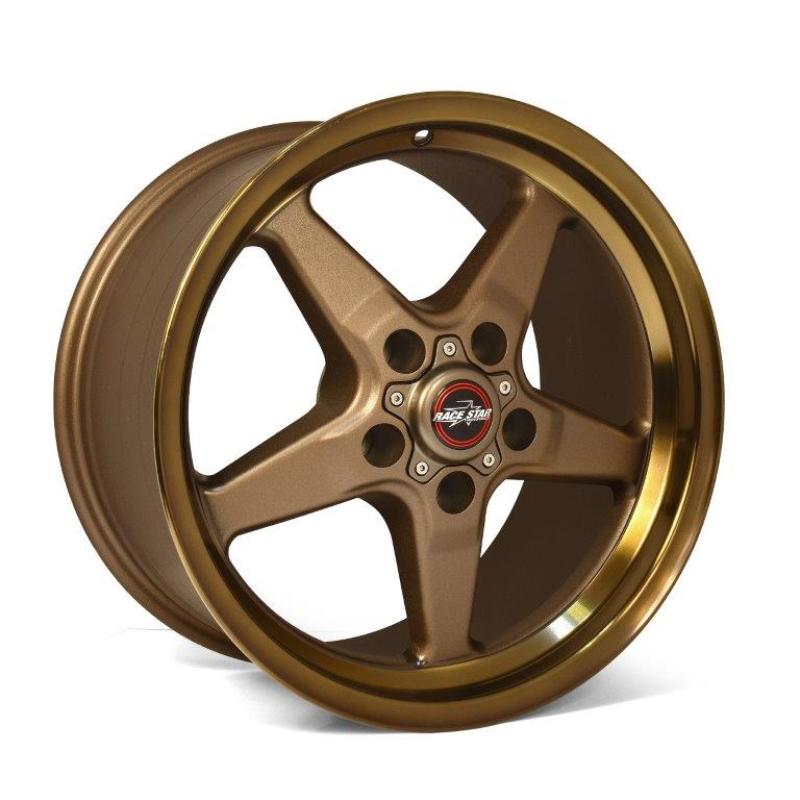 Race Star 92 Drag Star Bracket Racer 17x10.5 5x4.50BC 7.625BS Bronze Wheel | 92-705154BZ