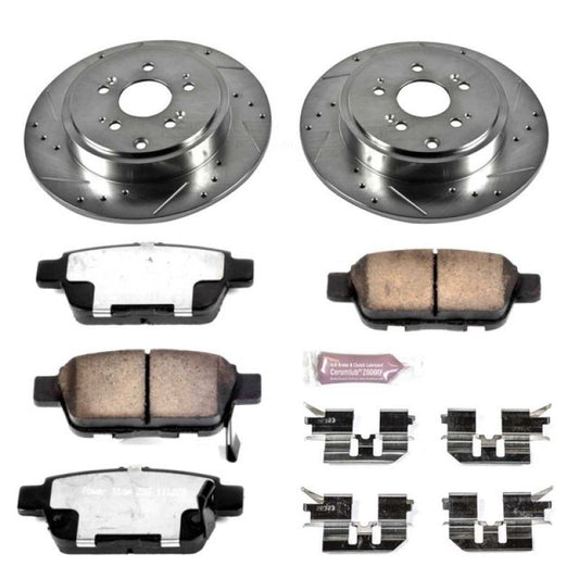 Power Stop Rear Z36 Truck & Tow Brake Kit  Honda Ridgeline 2006-2014 | K2431-36