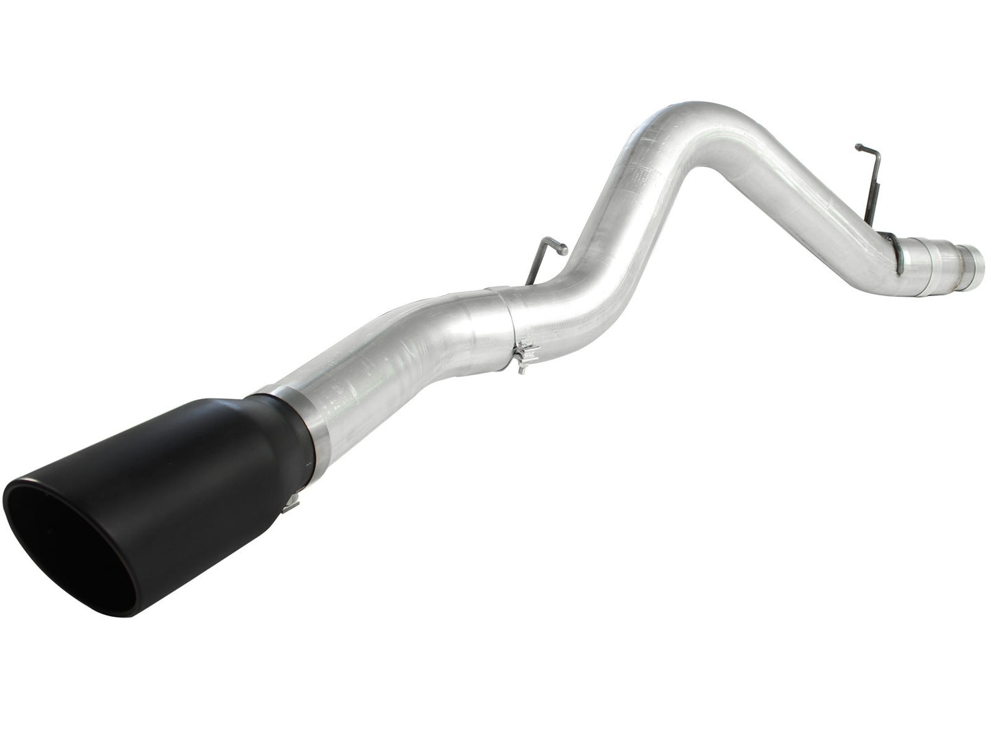 aFe Atlas 5-in Aluminized Steel DPF-Back Exhaust System with Black Tip Chevrolet Silverado 2500 HD 2011-2016 / Silverado 3500 HD 2011-2016 / GMC Sierra 2500 HD 2011-2016 / Sierra 3500 HD 2011-2016 | 49-04041-B