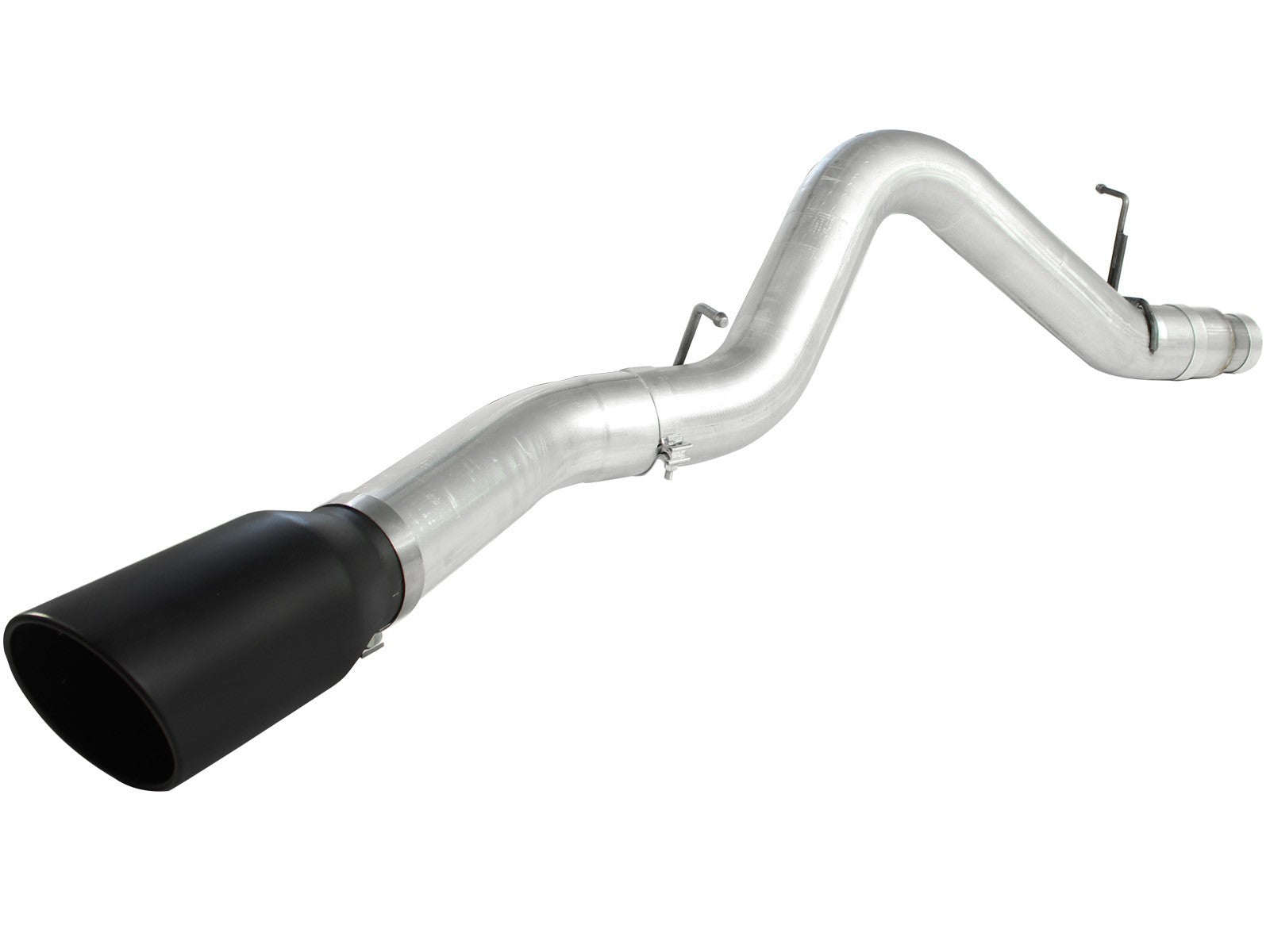 aFe Atlas 5-in Aluminized Steel DPF-Back Exhaust System with Black Tip Chevrolet Silverado 2500 HD 2011-2016 / Silverado 3500 HD 2011-2016 / GMC Sierra 2500 HD 2011-2016 / Sierra 3500 HD 2011-2016 | 49-04041-B