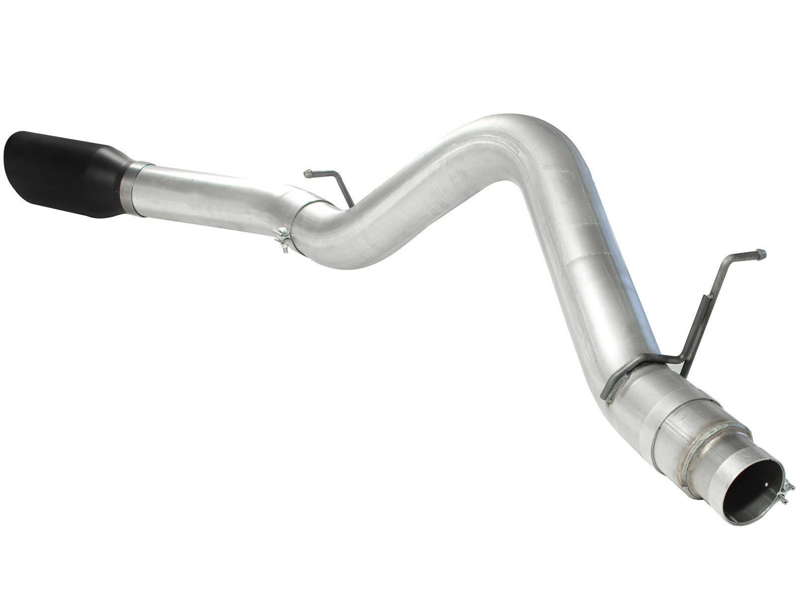 aFe Atlas 5-in Aluminized Steel DPF-Back Exhaust System with Black Tip Chevrolet Silverado 2500 HD 2011-2016 / Silverado 3500 HD 2011-2016 / GMC Sierra 2500 HD 2011-2016 / Sierra 3500 HD 2011-2016 | 49-04041-B