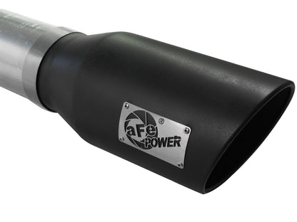 aFe Atlas 5-in Aluminized Steel DPF-Back Exhaust System with Black Tip Chevrolet Silverado 2500 HD 2011-2016 / Silverado 3500 HD 2011-2016 / GMC Sierra 2500 HD 2011-2016 / Sierra 3500 HD 2011-2016 | 49-04041-B