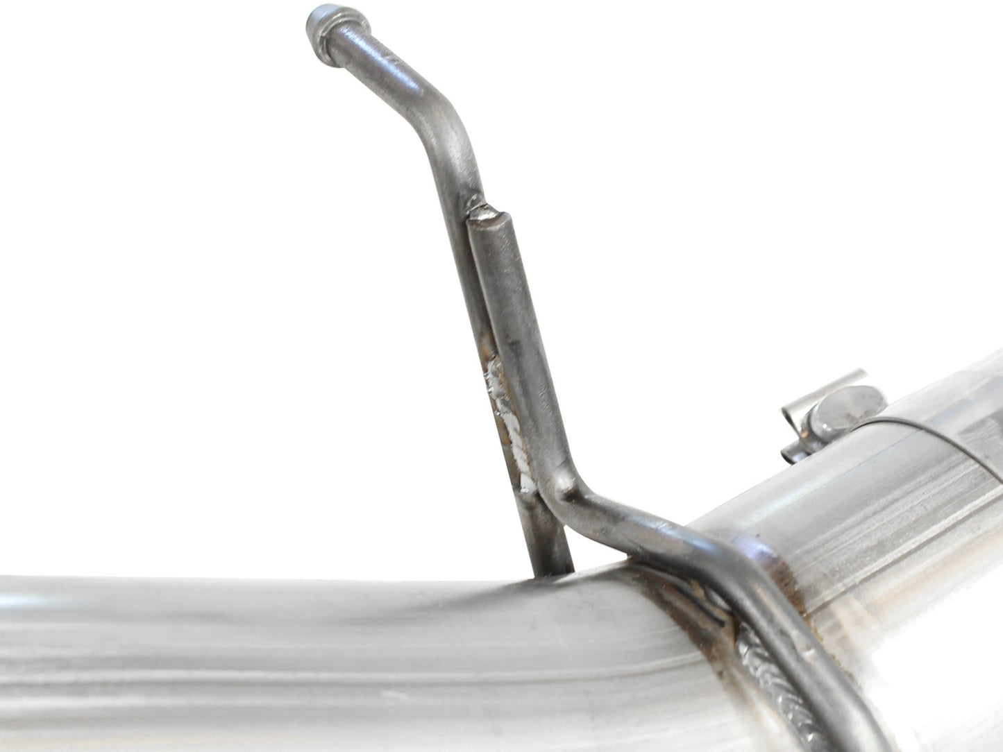 aFe Large Bore-HD 5-in 409 Stainless Steel DPF-Back Exhaust System without Tip Chevrolet Silverado 2500 HD 2011-2016 / Silverado 3500 HD 2011-2016 / GMC Sierra 2500 HD 2011-2016 / Sierra 3500 HD 2011-2016 | 49-44041