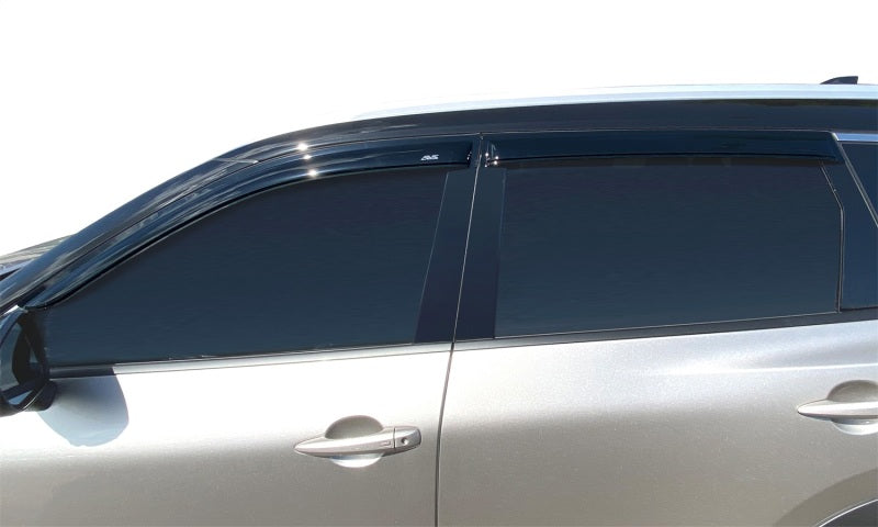 AVS 15-22 Outback Ventvisor 4pc Smoke | 94902