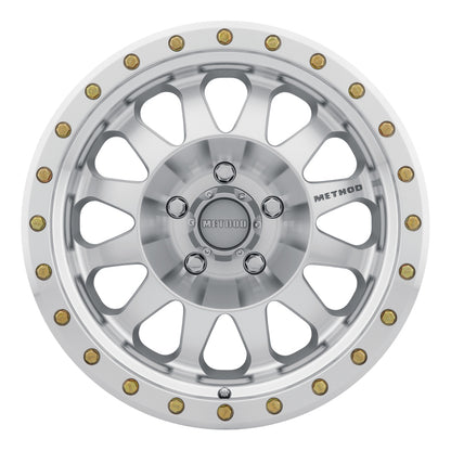 Method MR304 Double Standard 20x10 -18mm Offset 5x5.5 108mm CB Machined/Clear Coat Wheel