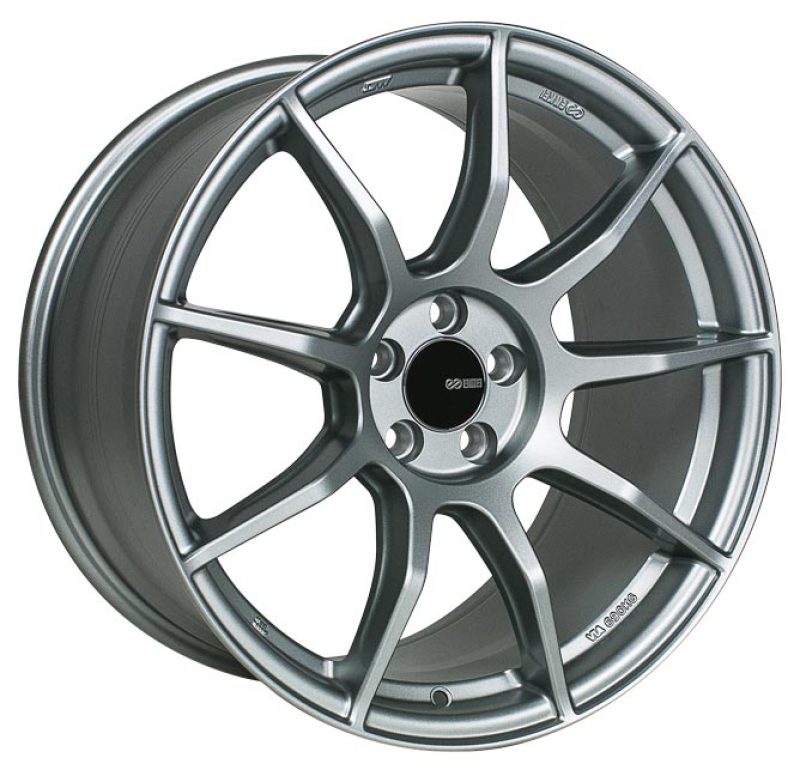 Enkei TS9 18x8.5 5x114.3 50mm Offset 72.6mm Bore Platinum Grey