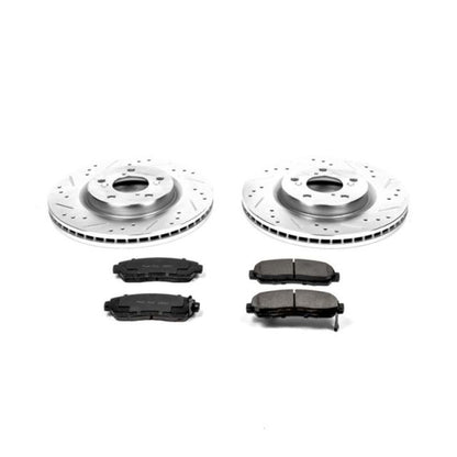 Power Stop  Front Z23 Evolution Sport Brake Kit Honda Odyssey 2011-2014 | K5857