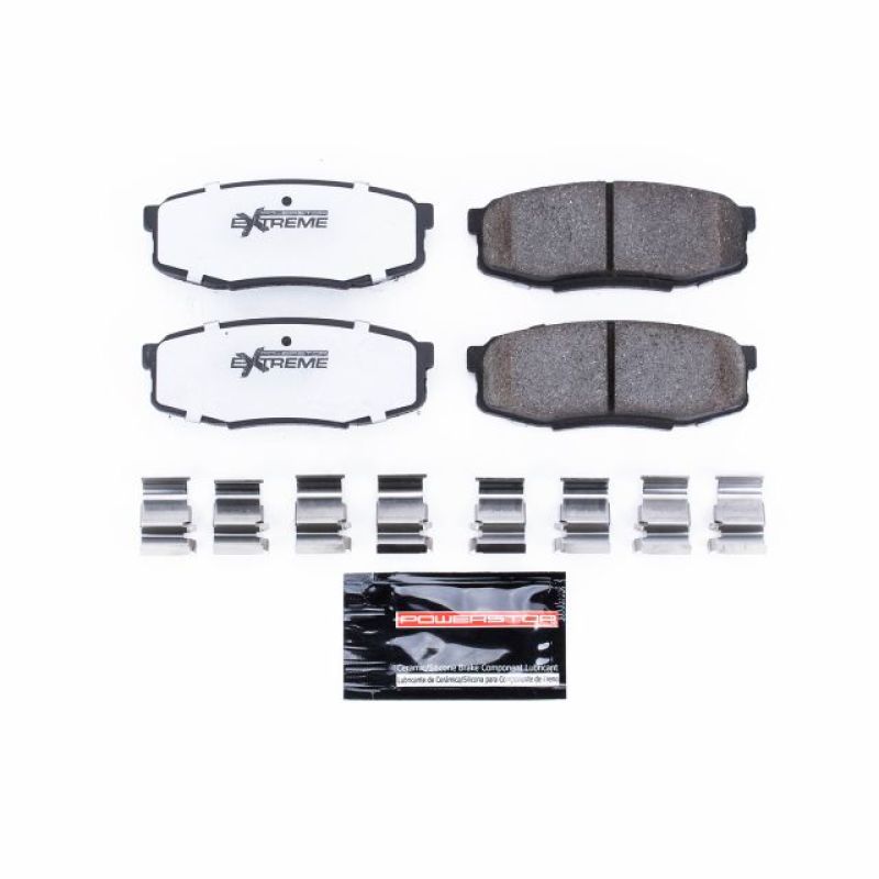 Power Stop Rear Z36 Truck & Tow Brake Pads w/ Hardware Lexus LX570 2008-21 / Toyota Tundra 2007-21 / Land Cruiser 2008-21 / Sequoia 2008-21 | Z36-1304