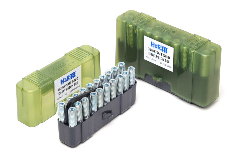 H&R Quick-Safe Bolt-Stud Conversions M14 x 1.5 x 50 | Set of 20