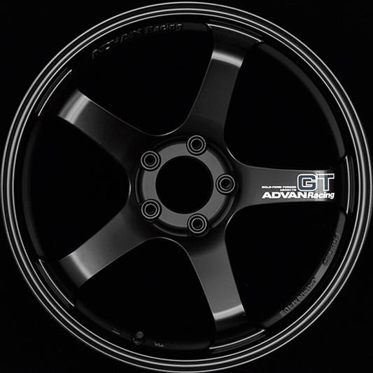 Advan Yokohama GT 18x9.5 / +12MM / 5-114.3 - Semi Gloss Black