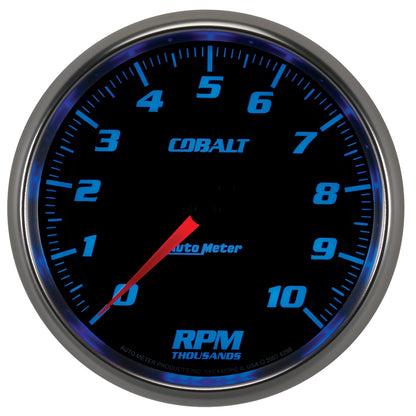 Autometer Cobalt 5in 10,000RPM In-Dash Tachometer Universal | 6298