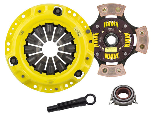 ACT XT/Race Sprung 4 Pad Clutch Kit Toyota Corolla 1986-1991 / MR2 1985 / Paseo 1992-1998 / Tercel 1991-1998 | TL2-XTG4