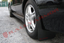 Rally Armor Basic Black Mud Flap Red Logo WRX 2002-2007 / STi 2002-2007 | MF1-BAS-RD