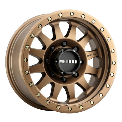 Method MR304 Double Standard 17x8.5 0mm Offset 8x170 130.81mm CB Method Bronze Wheel | MR30478587900