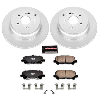 Power Stop Rear Z17 Evolution Geomet Coated Brake Kit Honda Pilot 2012-2015 | CRK5839