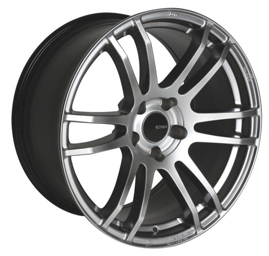 Enkei TSP6 18x8 45mm Offset 5x114.3 Bolt Pattern 72.6 Bore Hyper Silver Wheel