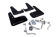 Rally Armor UR Black Mud Flap w/ Silver Logo WRX 2011-2014 / STI 2011-2014 | MF19-UR-BLK/SIL